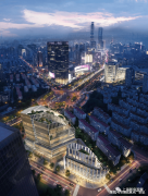 尽的高楼如春笋般